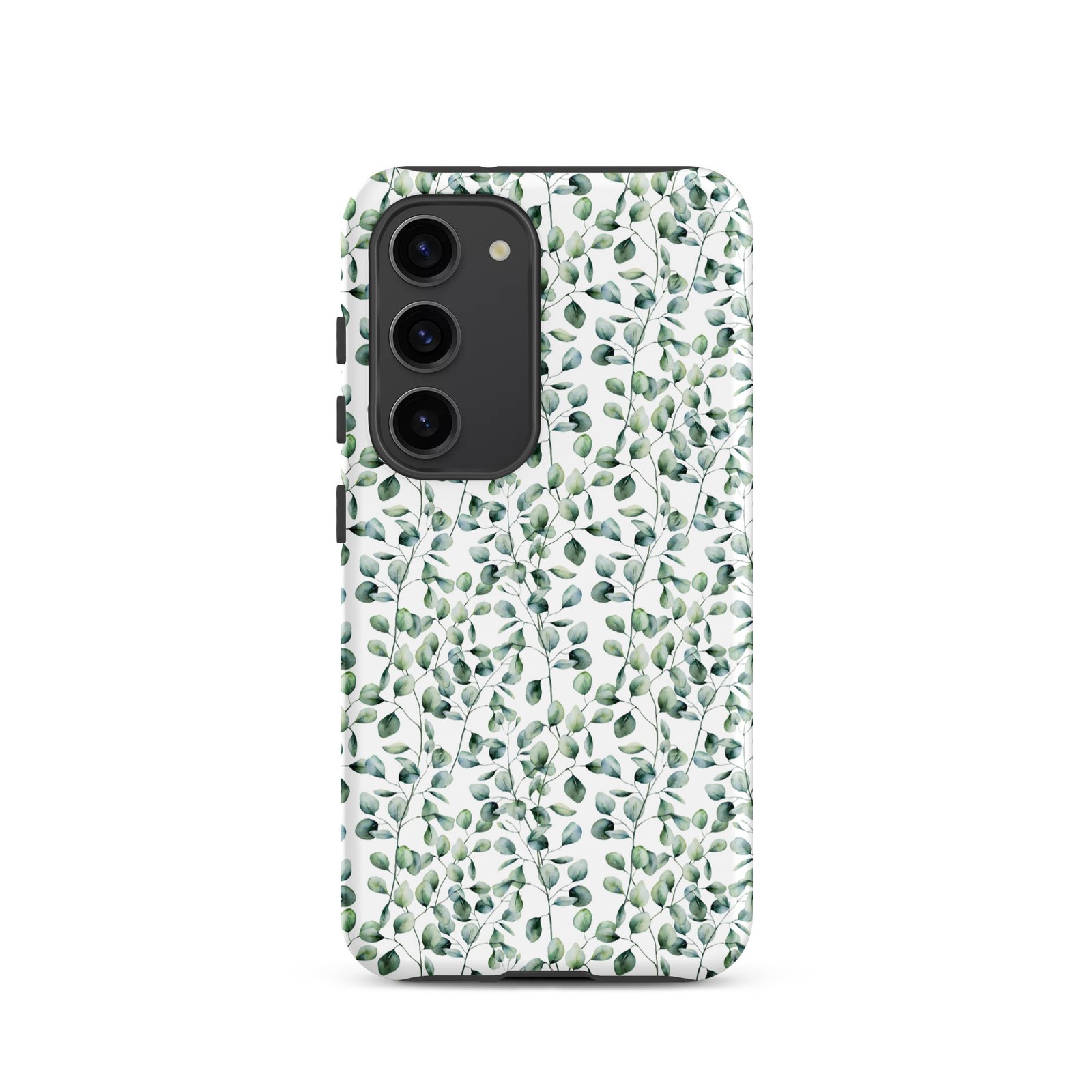 Thin Branch and Green Leaves - Tough Galaxy Case - Image 13