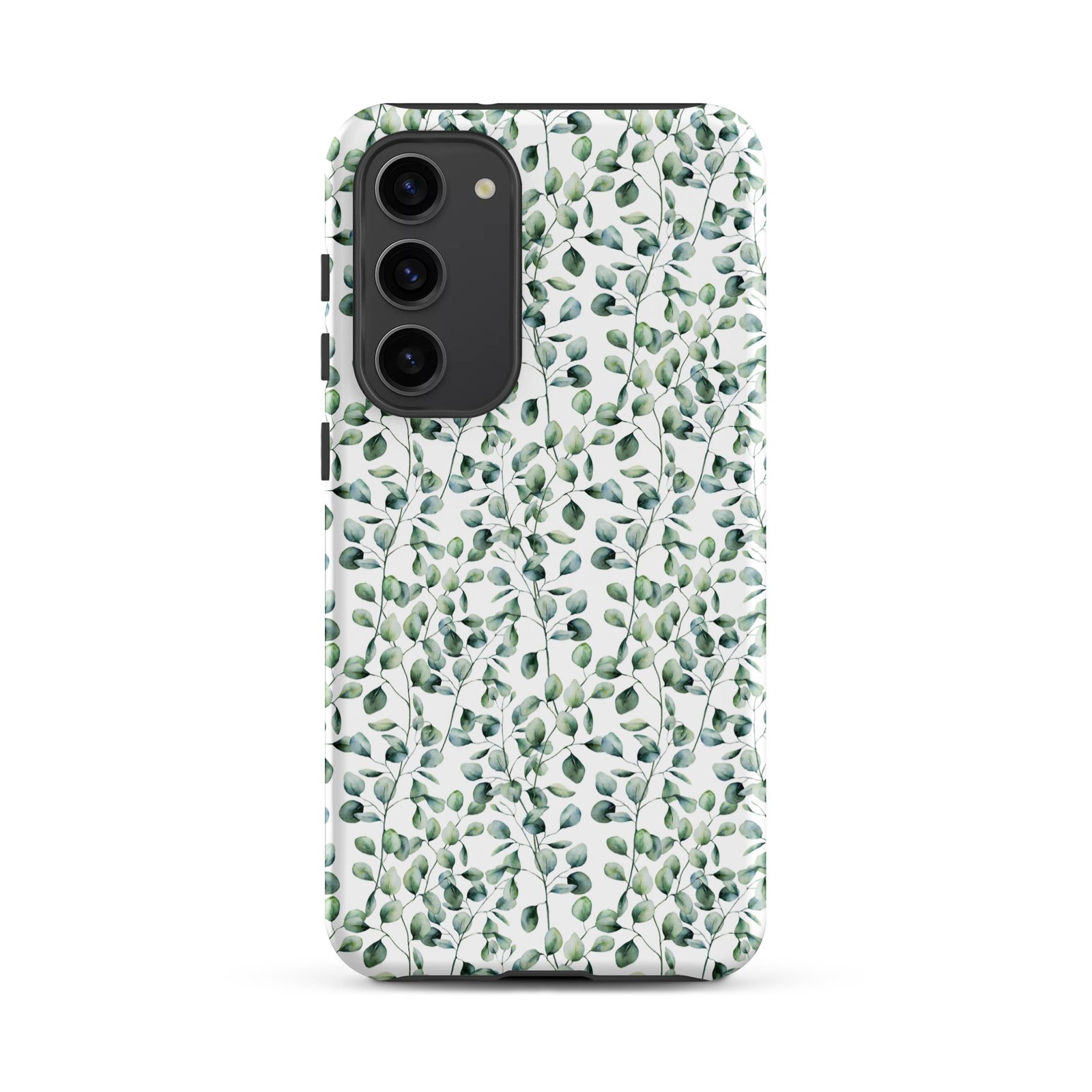 Thin Branch and Green Leaves - Tough Galaxy Case - Image 14