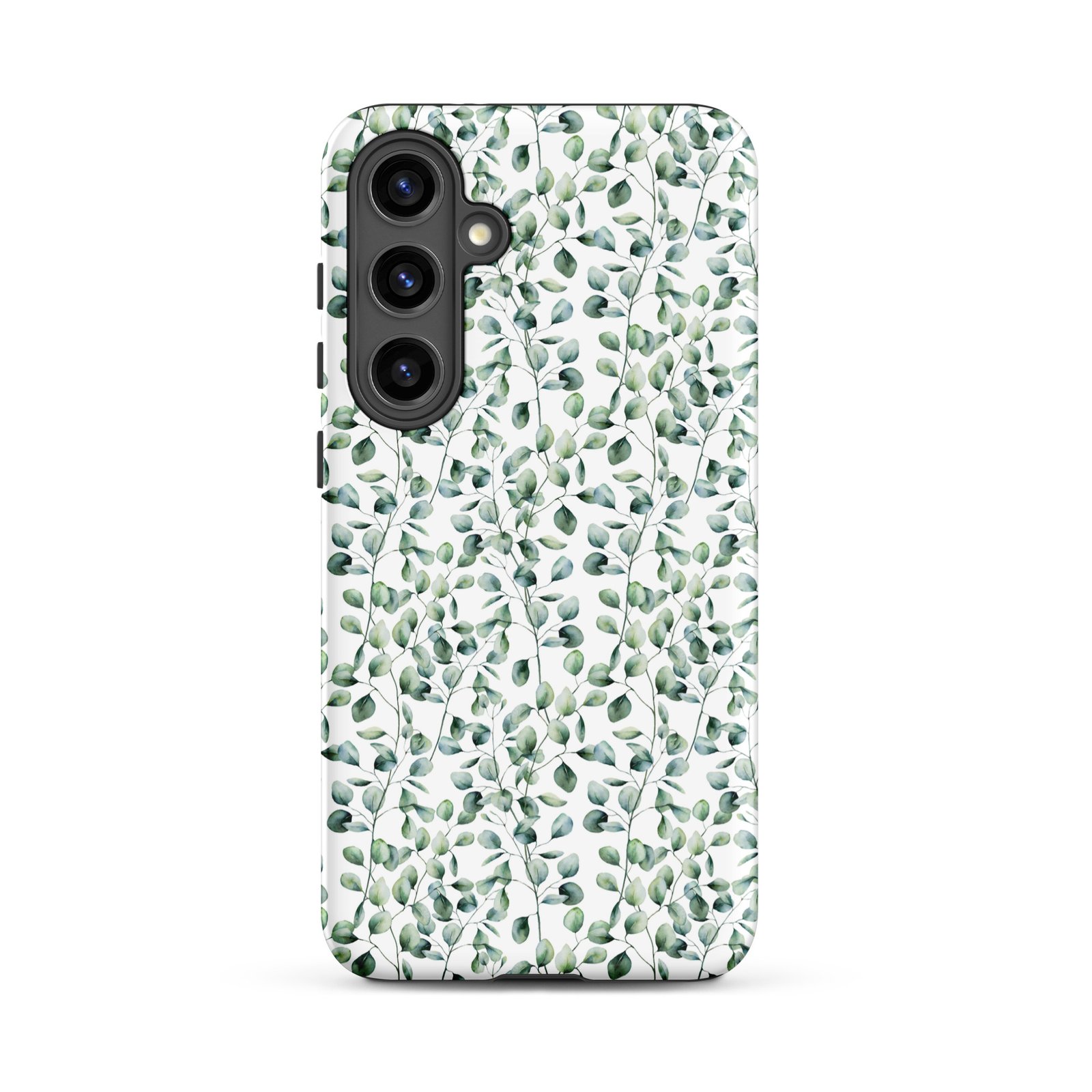 Thin Branch and Green Leaves - Tough Galaxy Case - Image 17