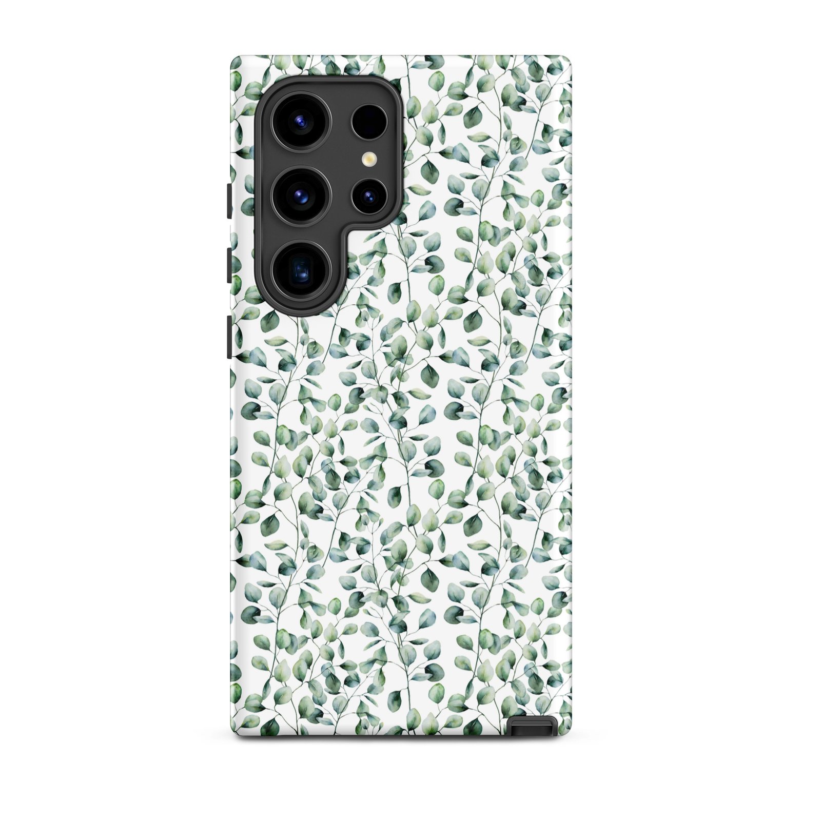 Thin Branch and Green Leaves - Tough Galaxy Case - Image 18