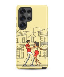 Couple Dancing Bachata - Tough Galaxy Case